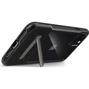 Hoesje  Apple iPhone 11 Pro Max - Spigen Slim Armor Essential S Case - Zwart