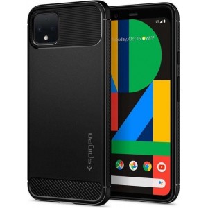 Hoesje Google Pixel 4 - Spigen Rugged Armor Case  - Zwart