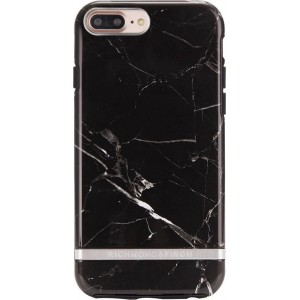 Richmond & Finch Black Marble - Silver details for iPhone 6+/6s+/7+/8+ black