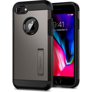 Spigen Tough Armor 2 Apple iPhone 7/8 Hoesje - Gunmetal