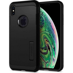 Spigen Tough Armor Apple iPhone Xs Max Hoesje - Zwart