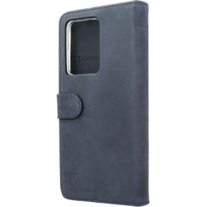 Valenta - Book Case - Classic Luxe - Vintage - Blauw - Samsung Galaxy S20 Ultra