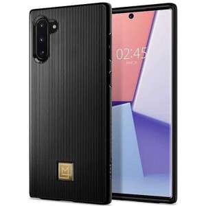 Spigen La Manon Classy  Samsung Galaxy Note 10 Hoesje - Zwart