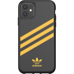 adidas OR Moulded Case PU SS20 for iPhone 11 black/collegiate gold