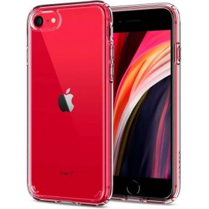 Hoesje Apple iPhone 7/8 iPhone SE (2020) - Spigen Ultra Hybrid 2 Case - Transparant/Doorzichtig