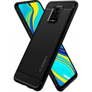 Hoesje Samsung Galaxy S10 - Spigen Rugged Armor Case  - Zwart