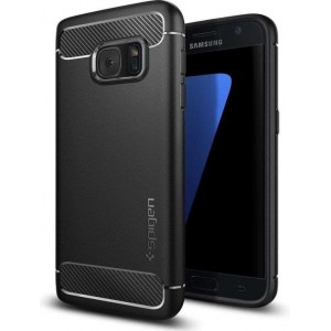 Spigen - Rugged Armor Samsung Galaxy S7 Case - Zwart