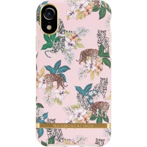 Richmond & Finch Pink Tiger - Gold details for iPhone XR colourful