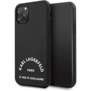 Apple iPhone 11 Pro Max Karl Lagerfeld Backcover Rue St Guillaume Original - Zwart