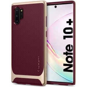 Spigen Neo Hybrid Samsung Galaxy Note 10 Plus Hoesje - Burgundy