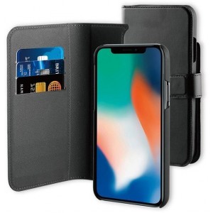 BeHello iPhone 11 Hoesje I 2-in-1 Wallet Case met Ruimte Voor 3 Pasjes Zwart