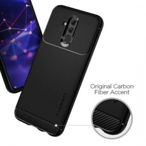 Hoesje Huawei Mate 20 Lite - Spigen Rugged Armor Case - Zwart