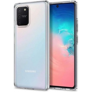 Hoesje Samsung Galaxy S10 Lite - Spigen Liquid Crystal Case - Doorzichtig/Transparant