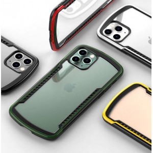 ShieldCase schokbestendig hoesje iPhone 11 - geel + glazen screen protector