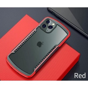 ShieldCase schokbestendig hoesje iPhone 11 - rood + glazen screen protector