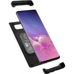 Spigen Thin Fit Classic Samsung Galaxy S10 Hoesje - Zwart