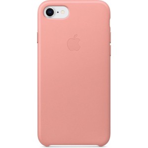 Apple Leren Hoesje voor iPhone 7/8/SE(2020) Hoesje - Soft Pink