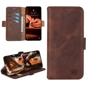 Bouletta - Samsung S20 Plus hoesje - BookCase - Antic Coffee