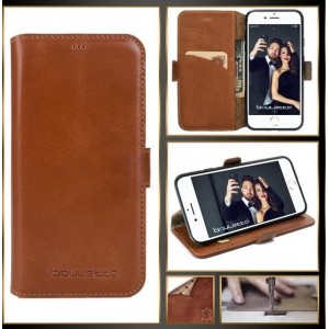 Bouletta Lederen Apple iPhone 8 Hoesje - BookCase - Rustic Brandy