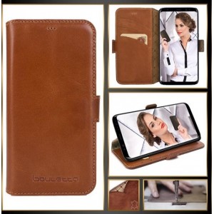 Bouletta Samsung Galaxy S8 Plus leer BookCase hoesje - Rustic Cognac