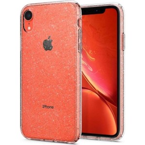 Hoesje Apple iPhone Xr - Spigen Liquid Crystal Glitter Case - Crystal Quartz