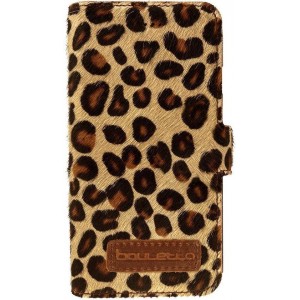 Bouletta Lederen Apple iPhone X / Xs Hoesje - BookCase - Panther