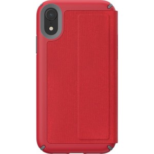 Speck Presidio Folio Apple iPhone XR Heathered Heartrate Red