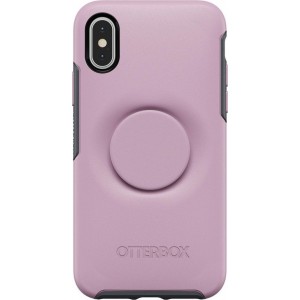 Otter + Pop Symmetry Case voor Apple iPhone X/Xs - Roze
