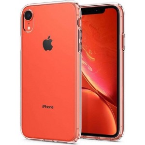 Hoesje Apple iPhone Xr - Spigen Liquid Crystal Case - Doorzichtig/Transparant