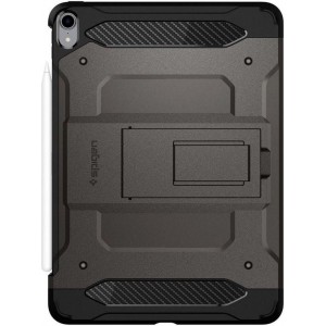 Spigen Tough Armor Tech Backcover iPad Pro 11 (2018) hoesje - Grijs