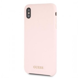 Guess backcover hoesje Silicone Apple iPhone X / Xs - Roze