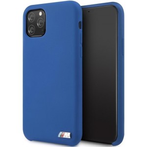 BMW M-Line Silicone Case voor Apple iPhone 11 Pro (5.8'') - Blauw