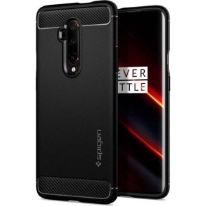 Hoesje OnePlus 7T Pro - Spigen Rugged Armor Case  - Zwart