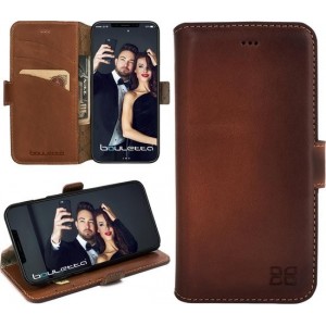 Bouletta Lederen Apple iPhone Xr Hoesje - BookCase - Burned Cognac