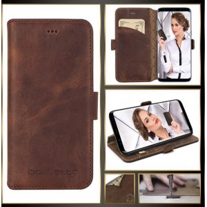 Bouletta - Samsung Galaxy S8 Leder Portemonnee Hoesje Bruin