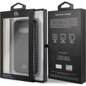 Samsung Galaxy S10e hoesje - Mercedes-Benz - Zwart - Dynamic Carbon