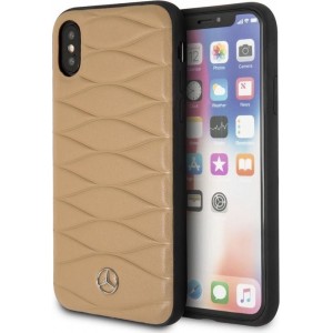 Mercedes-Benz Lichtbruin Pattern III Hard Case iPhone X / Xs