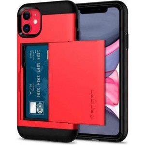 Spigen Slim Armor CS Apple iPhone 11 Hoesje - Rood