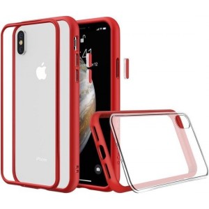 Rhinoshield MOD NX Crash Guard Bumper Red Apple iPhone Xs