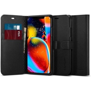 Spigen Wallet S Apple iPhone 11 Hoesje - Zwart