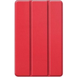 Xiper - Samsung Galaxy Tab S6 Lite Smart Tri-Fold Case - Rood