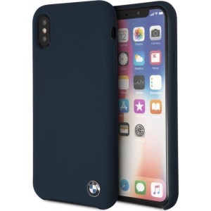 iPhone Xs/X hoesje - BMW - Donkerblauw - Kunststof