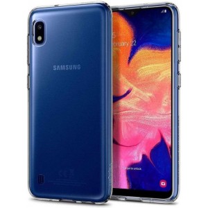 Hoesje Samsung Galaxy A10 - Spigen Liquid Crystal Case - Doorzichtig/Transparant