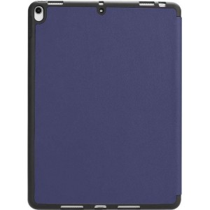 Xiper - Apple iPad Air (2019) 10.5 Smart Tri-Fold Case With Pen Slot - Blauw