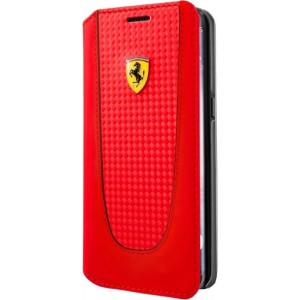 Ferrari Pit Stop Book Cover Samsung Galaxy S8