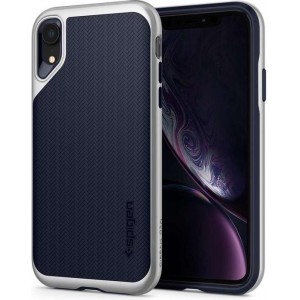 Spigen Neo Hybrid Apple iPhone Xr Hoesje - Satin Zilver