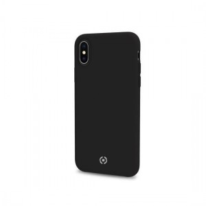 Celly - iPhone X/XS - Feeling Black - iPhone X/XS Hoesje Zwart - iPhone Case Black