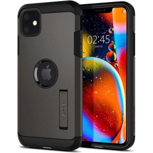 Hoesje Apple iPhone 11 - Spigen Tough Armor XP Case - Zilver