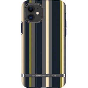 Richmond & Finch Navy Stripes for iPhone 11 blue