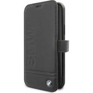 iPhone 11 Pro Bookcase hoesje - BMW - Effen Zwart - Leer